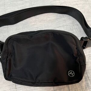 Black Waist Bag by Pander